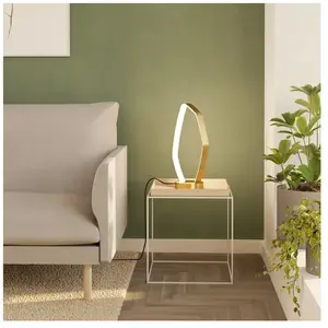 Comparateur de prix : EGLO Lampe de table LED Vallerosa en laiton