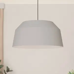 Comparateur de prix : EGLO Suspension Contrisa en gris, à 1 lampe, Ø 52 cm