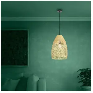 Eglo Suspension bois pas cher