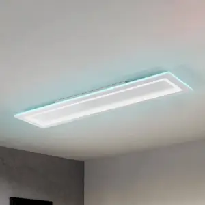 Comparateur de prix : EGLO connect Plafonnier LED Padrogiano-Z 1 lampe, 120 x 30 cm