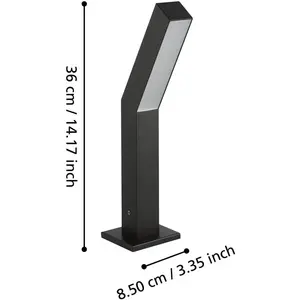 Comparateur de prix : EGLO Luminaire pour socle LED Ugento, noir