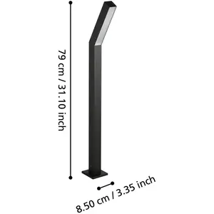 EGLO Borne lumineuse LED Ugento, noirVendu paramazon