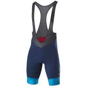 Cuissard cycliste loeffler m cuissard a bretelles volta pour homme bleu