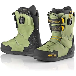DEELUXE Team PRO 2025 Boots de snowboard vert 28.0 pas cher