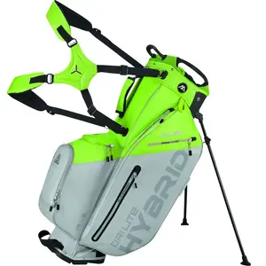 Big Max Dri Lite Hybrid Plus Sac de golf sur pied Lime/Silver
