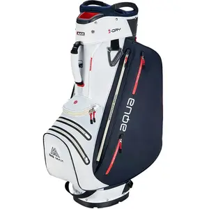 Big Max Aqua Style 4 White/Navy/Red Sac de chariot de golf