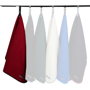 BIG MAX Serviette de raquette Pro Towel, noir/rougeVendu parall4golf