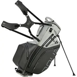 Big Max Aqua Hybrid 4 Sac de golf sur pied Grey/BlackVendu parall4golf