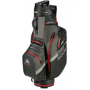 Comparateur de prix : Big Max Aqua Silencio 4 Organizer Charcoal/Black/Red Sac de chariot de golf