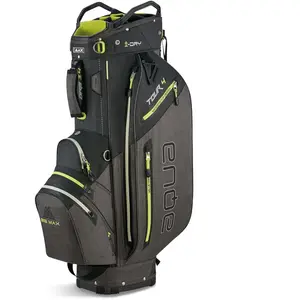 Big Max Aqua Tour 4 Black/Storm Charcoal/Lime Sac de chariot de golf pas cher