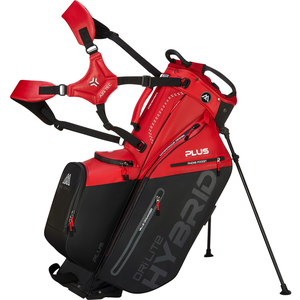Big Max Dri Lite Hybrid Plus Sac de golf sur pied Red/Black pas cher
