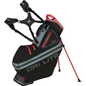 Comparateur de prix : Big Max Dri Lite Hybrid Tour 2 Sac de golf sur pied Black/Charcoal/Red