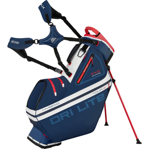 Comparateur de prix : Big Max Dri Lite Hybrid Tour 2 Sac de golf sur pied Navy/Red/White