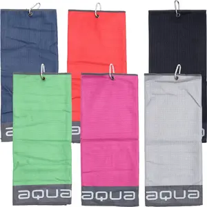 BIG MAX Serviette de raquette Tri-Fold Microfibre, gris foncéVendu parall4golf