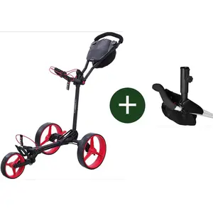 Big Max Blade Trio Phantom Black/Red Chariot de golf manuel pas cher