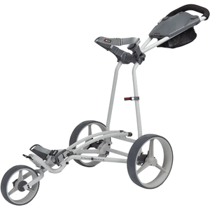 Big Max Autofold X Chariot de golf 3 roues ultra compact Gris