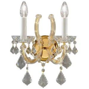 Comparateur de prix : KOLARZ Maria Louise applique dorée 24 ct 2 lampes