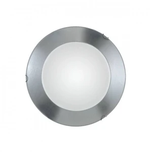 Kolarz - moon - Plafonnier Lifestyle Simple Affleurant Chrome, 2x E27 pas cher