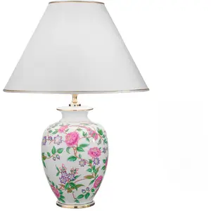 austrolux KOLARZ Lampe de table Giardino Flora, hauteur 55 cm, blanc/m... pas cher