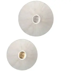austrolux Moon - Applique Murale Lifestyle Verre Extra Large Mat - Fini Blanc Soleil, 1x E27 - KolarzVendu paramazon