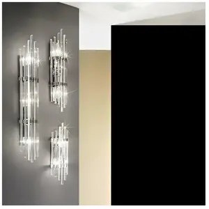 Austrolux Applique murale Ontario, 60 cm, chrome, verre pas cher