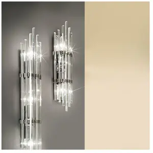 Austrolux Applique murale Ontario, 41 cm, chrome, verreVendu parluminaire