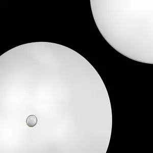austrolux Centro - Plafonnier encastré simple en verre Design Nickel mat, 4x E27 - Kolarz