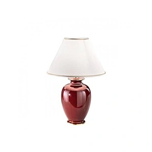 Austrolux Lampe de table Giardino Bordeaux 43cm Céramique 24 caratsVendu parluminaire