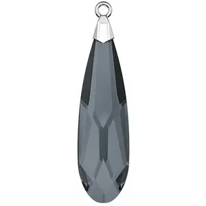 Cristaux de Swarovski Pendentif argent 6533 - 23 mm - Crystal Silver Night