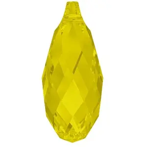 Cristaux de Swarovski Pendentif briolette 6010 - 13 mm - Yellow OpalVendu parscrapmalin
