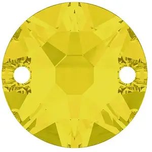 Cristaux de Swarovski Pierre à coudre ronde Xirius 3288 - 8 mm - Yellow OpalVendu parscrapmalin