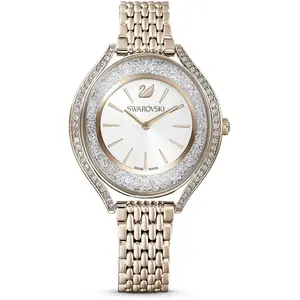 Swarovski Crystalline Aura Femme 35.5mm Doré Quartz Montre 5519456