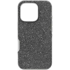 Swarovski Étui pour Smartphone High,iPhone 16 Pro,Ton argenté pas cher