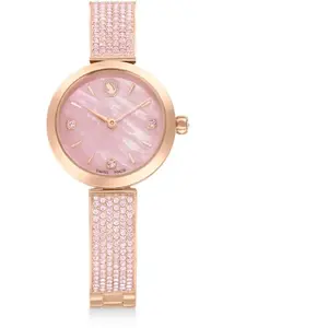 Montre Femme Swarovski Montres Illumina - 5678756 Bracelet Acier RoseVendu par3suisses