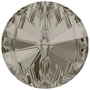 Cristaux de Swarovski Bouton à coudre rond 3015 - 10 mm - Crystal SatinVendu parscrapmalin
