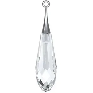 Cristaux de Swarovski Pendentif Pure Drop argent 6532 - 31.5 mm - Crystal