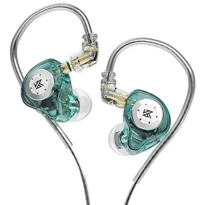 Comparateur de prix : Ecouteurs filaires KZ EDX PRO Vert avec circuit magnétique casque à le...