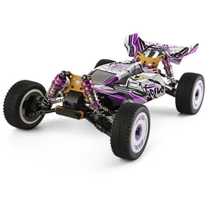 Voiture radio commandée WLtoys 124019 1:12 4WD 60M/h Violet