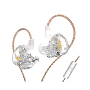 KZ Ecouteurs Intra-Auriculaires Filaires ZST Argent pas cher