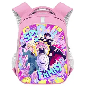 Sac à Dos Spy x Family pour Enfants Cadeaux pour Filles (SD1331) 28*15... pas cher