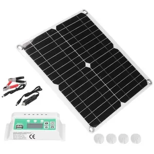 module photovoltaïque Panneau solaire flexible en silicium monocristal...Vendu parcdiscount