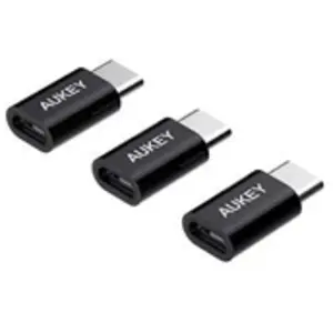 Aukey adaptateur usb c vers micro usb (lot de 3) avec otg connecteur u...Vendu parcdiscount