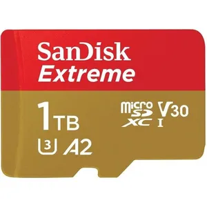 Carte mémoire microSDXC SanDisk Extreme 1 To + adaptateur SD jusqu'à 1...Vendu parcdiscount