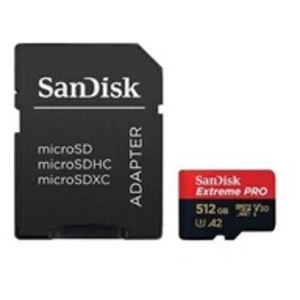 SanDisk Extreme PRO Carte mémoire microSDXC + adaptateur SD jusqu'à 17... pas cher