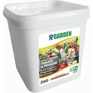 R'Garden - Engrais Organique Tomate et Potager - Engrais Ecologique - Fertilisant Naturel - Nourrit en Profondeur - FacileVendu parcdiscount