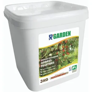 R'Garden - Engrais Organique Arbres Fruitiers - Engrais Ecologique - Fertilisant Naturel - Nourrit en Profondeur - Facile pas cher