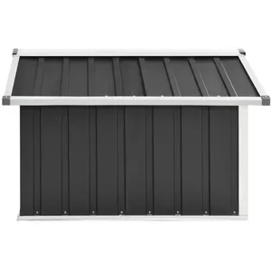 VINGVO DBA(150909)Abri pour robot de jardin 92x97x63cm Acier galvanisé AnthraciteVendu parcdiscount