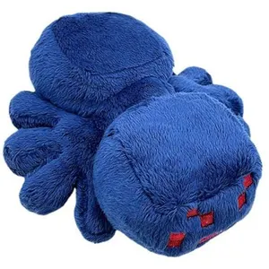 Peluche Minecraft Araignée bleu 20cm pas cher