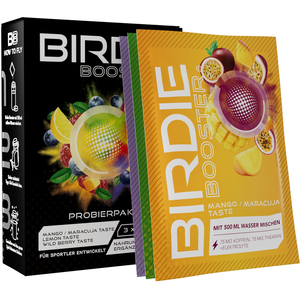 Birdie Booster Pack dégustation Focus Drink - Lot de 3Vendu parall4golf