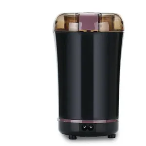 EXBON LEYSHOP Moulin à Café Électrique Noir de Cuisine, 220V 150W - Mini Moulin à Sec pour Usage Domestique, Moulin pour Café Grains pas cher